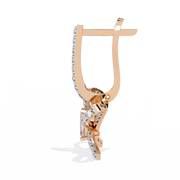 Serenelle | 1.19Ct Lab-Grown Diamond Earrings in 14K Gold – Quiet Brilliance, Lasting Grace