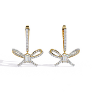 Serenelle | 1.19Ct Lab-Grown Diamond Earrings in 14K Gold – Quiet Brilliance, Lasting Grace