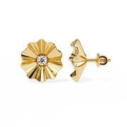 Lumiera | 0.06Ct Lab-Grown Diamond Earrings in 14K Gold – Crafted to Shine, Made to Last