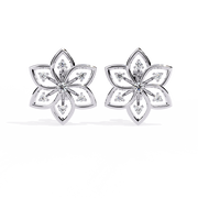 Aurielle | 0.10Ct Lab-Grown Diamond Earrings in 14K Gold – Gilded Light, Endlessly Yours