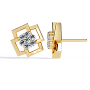 Solvienne | 0.21Ct Lab-Grown Diamond Earrings in 14K Gold – Radiance with Purpose