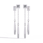 Aurelior | 0.66Ct Lab-Grown Diamond Earrings in 14K Gold – Golden Light, Infinite Elegance