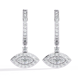 Solynne | 0.48Ct Lab-Grown Diamond Earrings in 14K Gold – Light Refined, Beauty Reimagined