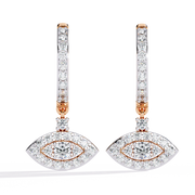 Solynne | 0.48Ct Lab-Grown Diamond Earrings in 14K Gold – Light Refined, Beauty Reimagined