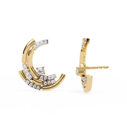 Aurevara | 0.21Ct Lab-Grown Diamond Earrings in 14K Gold – Gold’s Whisper, Diamond’s Promise