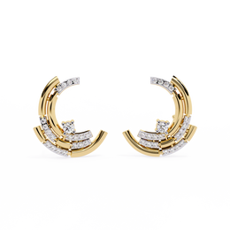 Aurevara | 0.21Ct Lab-Grown Diamond Earrings in 14K Gold – Gold’s Whisper, Diamond’s Promise