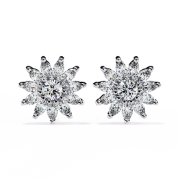 Celestara | 1.31Ct Lab-Grown Diamond Earrings in 14K Gold – Stars You Can Wear