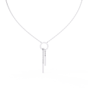 Solmira | 0.38Ct Lab-Grown Diamond Pendant in 14K Gold – Radiant Heart, Eternal Grace