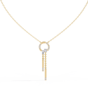 Solmira | 0.38Ct Lab-Grown Diamond Pendant in 14K Gold – Radiant Heart, Eternal Grace