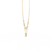 Celestara| 0.50Ct Lab-Grown Diamond Pendant & Necklace in 14K Gold – Starlit Purity, Everlasting Elegance