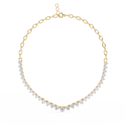 Nuviette| 1.29Ct Lab-Grown Diamond Necklace in 14K Gold – New Light, Forever Yours