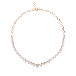 Nuviette| 1.29Ct Lab-Grown Diamond Necklace in 14K Gold – New Light, Forever Yours