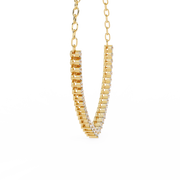 Nuviette| 1.29Ct Lab-Grown Diamond Necklace in 14K Gold – New Light, Forever Yours