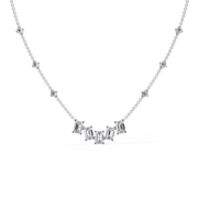 Seravelle | 3.28Ct Lab-Grown Diamond Pendant & Necklace in 14K Gold – Tranquil Light, Enduring Beauty