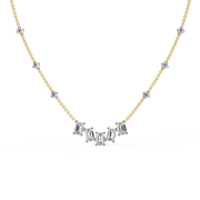 Seravelle | 3.28Ct Lab-Grown Diamond Pendant & Necklace in 14K Gold – Tranquil Light, Enduring Beauty
