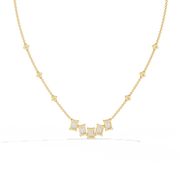 Seravelle | 3.28Ct Lab-Grown Diamond Pendant & Necklace in 14K Gold – Tranquil Light, Enduring Beauty