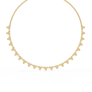 Alureve | 2.14Ct Lab-Grown Diamond Necklace in 14K Gold – Dreamed Light, Endlessly Yours