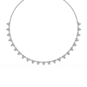 Alureve | 2.14Ct Lab-Grown Diamond Necklace in 14K Gold – Dreamed Light, Endlessly Yours