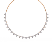 Alureve | 2.14Ct Lab-Grown Diamond Necklace in 14K Gold – Dreamed Light, Endlessly Yours