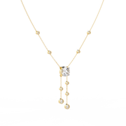 Solenyra | 0.66Ct Lab-Grown Diamond Pendant & Necklace in 14K Gold – Radiant Soul, Forever Captivating