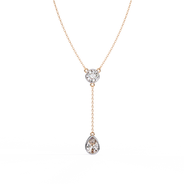 Elarion | 1.13Ct Lab-Grown Diamond Pendant in 14K Gold – Light Reborn, Grace Refined