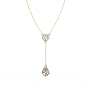 Elarion | 1.13Ct Lab-Grown Diamond Pendant in 14K Gold – Light Reborn, Grace Refined