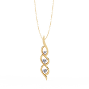 Solurea | 0.20Ct Lab-Grown Diamond Pendant in 14K Gold – Born of Light, Forged in Grace