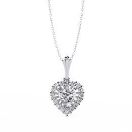 Lumivara | 0.92Ct Lab-Grown Diamond Pendant in 14K Gold – Radiance Refined, Grace Reimagined