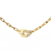 Veloura | 0.18Ct Lab-Grown Diamond Pendant in 14K Gold – Soft Radiance, Infinite Grace