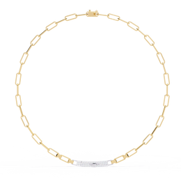 Lumistara | 0.43Ct Lab-Grown Diamond Pendant & Necklace in 14K Gold – Celestial Light, Timeless Allure