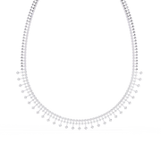 Solantra | 4.51Ct Lab-Grown Diamond Necklace in 14K Gold – Pure Light, Timeless Devotion