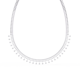 Solantra | 4.51Ct Lab-Grown Diamond Necklace in 14K Gold – Pure Light, Timeless Devotion