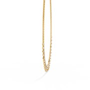 Solantra | 4.51Ct Lab-Grown Diamond Necklace in 14K Gold – Pure Light, Timeless Devotion