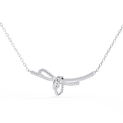 Aurelyn | 0.90Ct Lab-Grown Diamond Pendant in 14K Gold – Luminous Grace, Ever True