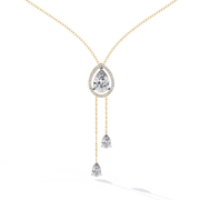 Solavine | 1.81Ct Lab-Grown Diamond Pendant in 14K Gold – Light Entwined, Forever Refined