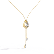 Solavine | 1.81Ct Lab-Grown Diamond Pendant in 14K Gold – Light Entwined, Forever Refined