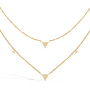 Aureline | 0.30Ct Lab-Grown Diamond Necklace in 14K Gold – Luminous Grace, Forever Yours