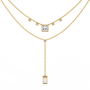 Solyntra | 3.44Ct Lab-Grown Diamond Pendant & Necklace in 14K Gold – Radiant Light, Eternal Serenity