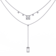 Solyntra | 3.44Ct Lab-Grown Diamond Pendant & Necklace in 14K Gold – Radiant Light, Eternal Serenity