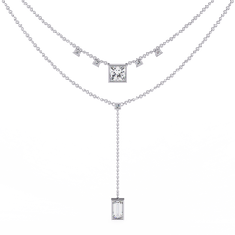 Solyntra | 3.44Ct Lab-Grown Diamond Pendant & Necklace in 14K Gold – Radiant Light, Eternal Serenity