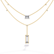 Celestara | 5.47Ct Lab-Grown Diamond Pendant & Necklace in 14K Gold – Light Within, Eternal Radiance