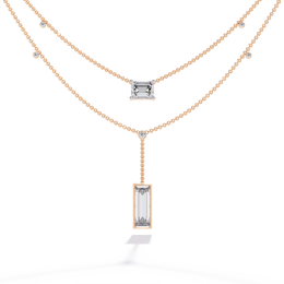 Celestara | 5.47Ct Lab-Grown Diamond Pendant & Necklace in 14K Gold – Light Within, Eternal Radiance