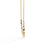 Velarise | 0.18Ct Lab-Grown Diamond Necklace in 14K Gold – Serene Sparkle, Ever Enchanted