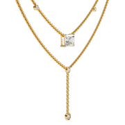 Solavienne | 1.72Ct Lab-Grown Diamond Pendant & Necklace in 14K Gold – Eternal Glow, Gracefully Yours