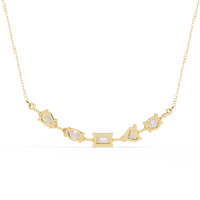 Celestara | 2.81Ct Lab-Grown Diamond Necklace in 14K Gold – Starlit Grace, Eternally Yours