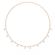 Seraphyne | 0.76Ct Lab-Grown Diamond Necklace in 14K Gold – Heavenly Light, Grace Eternal