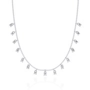 Virellia | 0.88Ct Lab-Grown Diamond Necklace in 14K Gold – Eternal Spark, Grace Unveiled