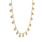 Virellia | 0.88Ct Lab-Grown Diamond Necklace in 14K Gold – Eternal Spark, Grace Unveiled