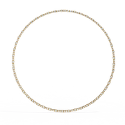 Auravelle | 7.35Ct Lab-Grown Diamond Necklace in 14K Gold – Inner Light, Everlasting Grace