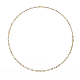 Auravelle | 7.35Ct Lab-Grown Diamond Necklace in 14K Gold – Inner Light, Everlasting Grace